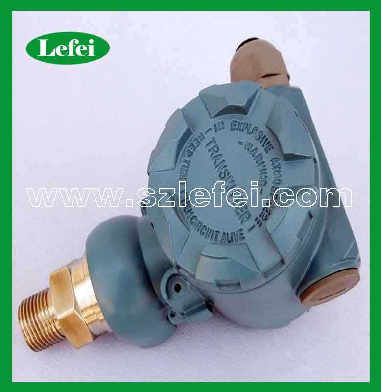 Explosion pressure transmitter